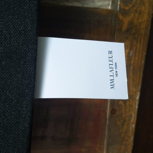 NWT M.M. LaFleur Crosby Skirt - Textured Ponte in Charcoal - 1+ - Picture 6 of 8